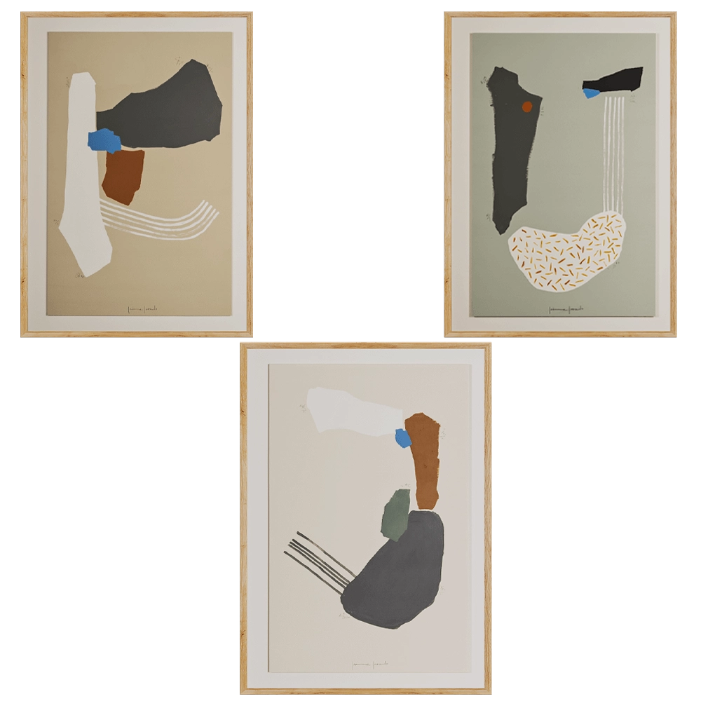 Novocuadro Art Company  – Picture Silueta IV V & VI ambiente 3D Model