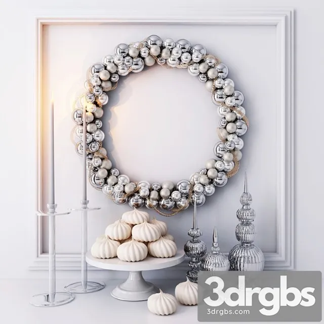 Novoghodnii Diekor 01 3D Model Download Novoghodnii Diekor 01 3D Model Download