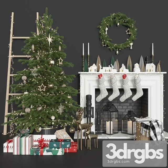 Novogodniaia Elka 25 3D Model Download Novogodniaia Elka 25 3D Model Download