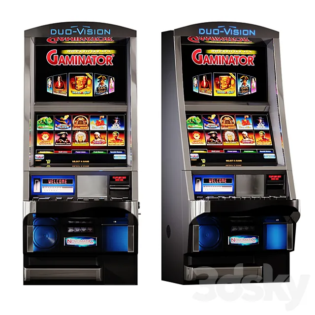 novomatic fv810 dou-vision 3D Model novomatic fv810 dou-vision 3D Model