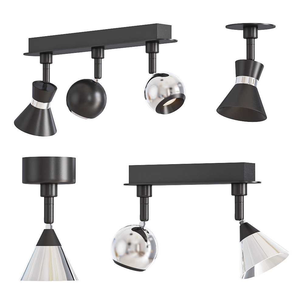 Novotech – Ceiling lamps Compo 358392 3D Model Novotech – Ceiling lamps Compo 358392 3D Model