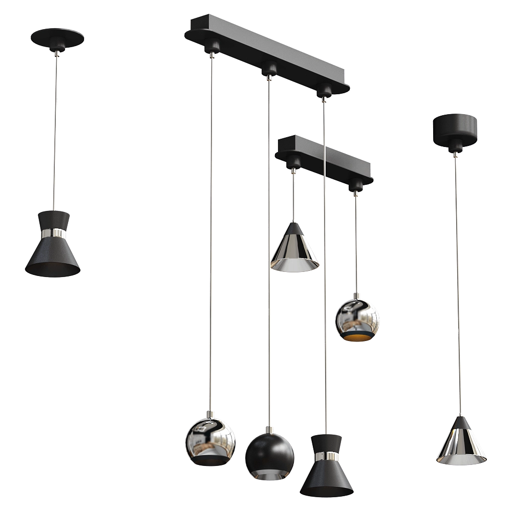 Novotech – Pendant lamps Compo 358389 3D Model Novotech – Pendant lamps Compo 358389 3D Model