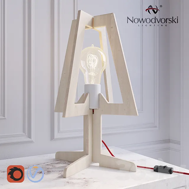 Nowodvorski Across S (5688) 3D Model Nowodvorski Across S (5688) 3D Model