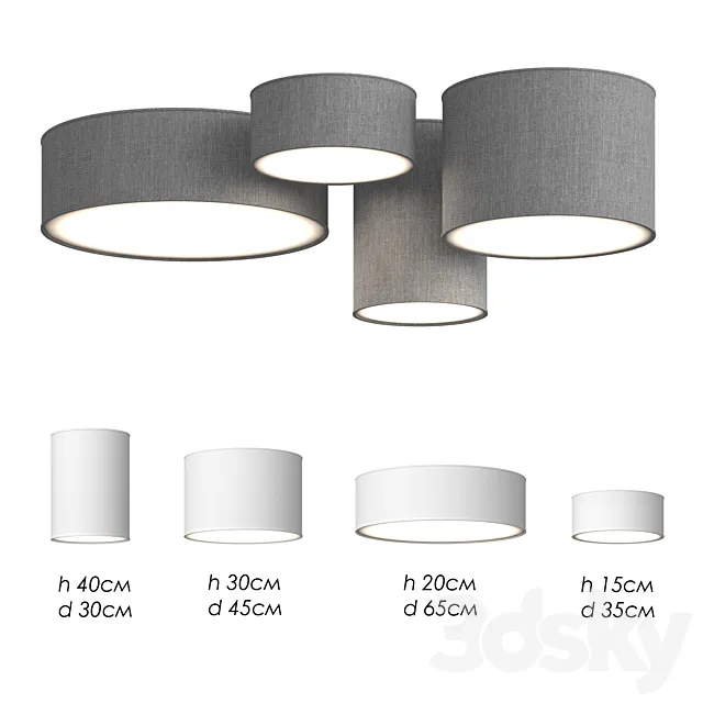 Nowodvorski CAMERON 3D Model