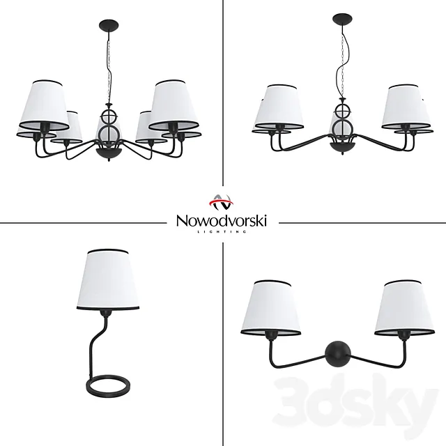 Nowodvorski Cecile 3DModel Nowodvorski Cecile 3DModel