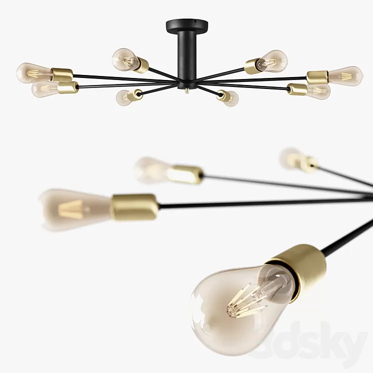 Nowodvorski MILL VIII 9135 3D Model