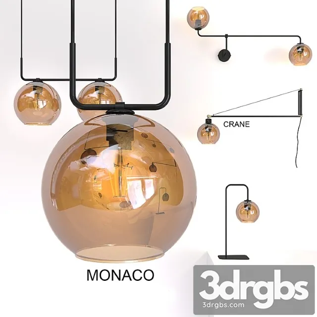 Nowodvorski monaco and crane 3D Model Download Nowodvorski monaco and crane 3D Model Download