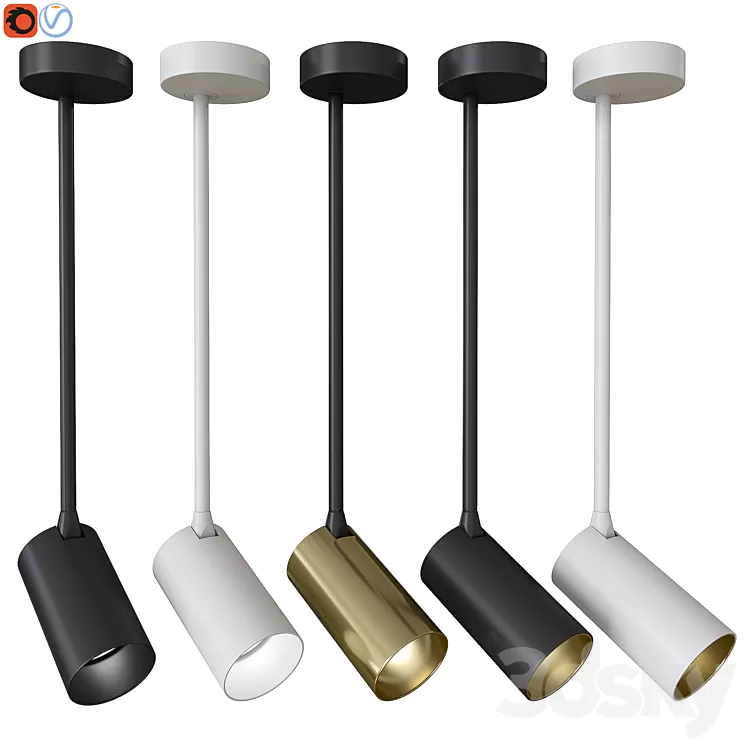 Nowodvorski MONO LONG M 3D Model Free Download