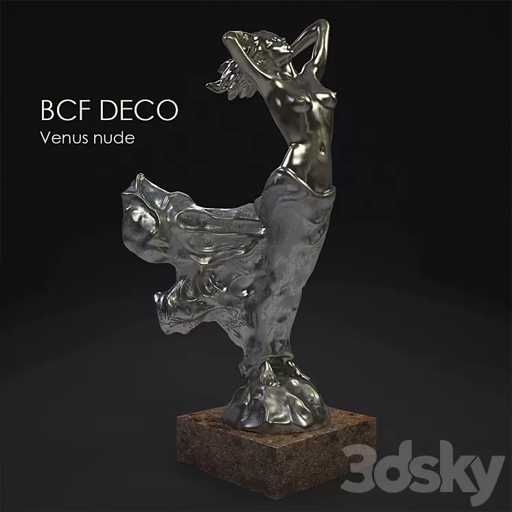 Nude Venus figurine. 3D Model