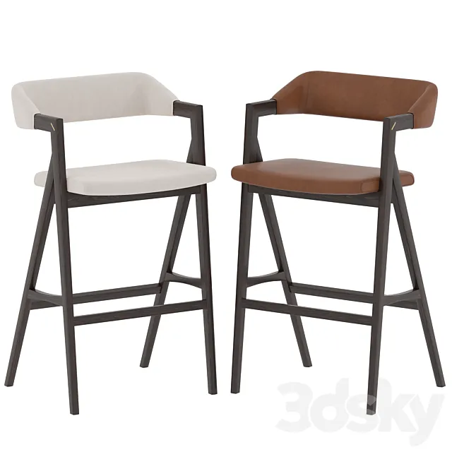 Nuevo Anita barstool 3D Model