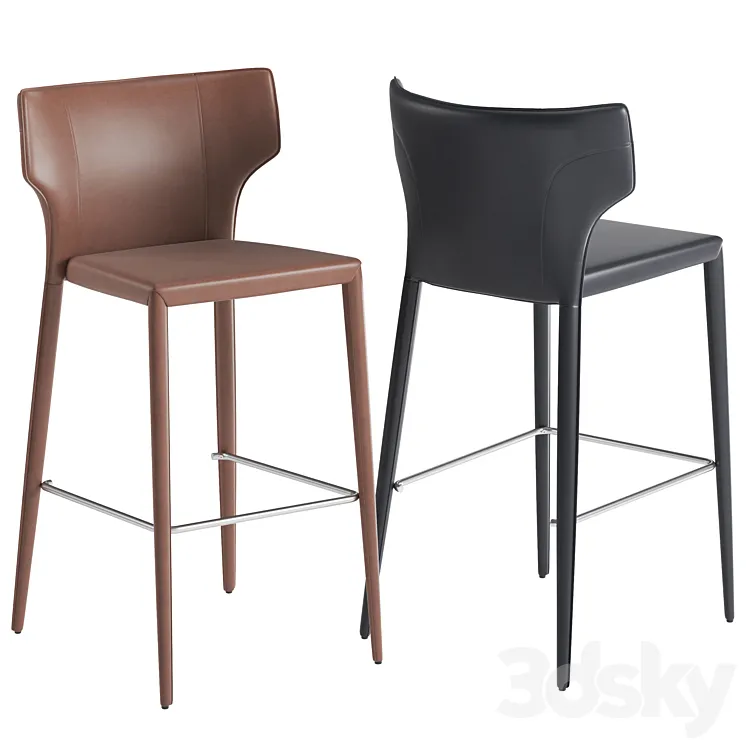 Nuevo wayne barstool 3D Model Free Download Nuevo wayne barstool 3D Model Free Download