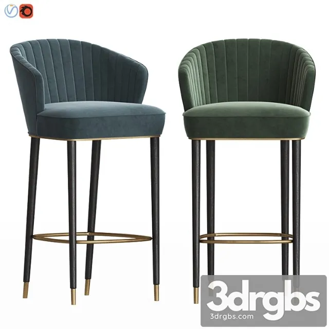 Nuka bar chair 1stdibs 2 3D Model Download Nuka bar chair 1stdibs 2 3D Model Download