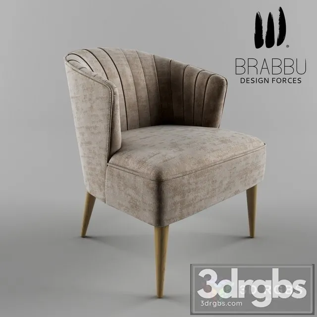 Nuka Brabbu Armchair 3D Model Download Nuka Brabbu Armchair 3D Model Download