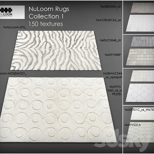 Nuloom rugs1 3DModel Nuloom rugs1 3DModel