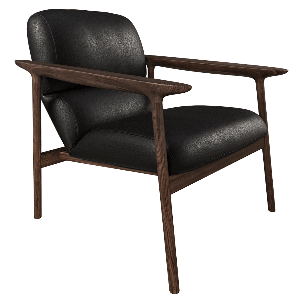 Nunc – Lounge chair Dika 3D Model