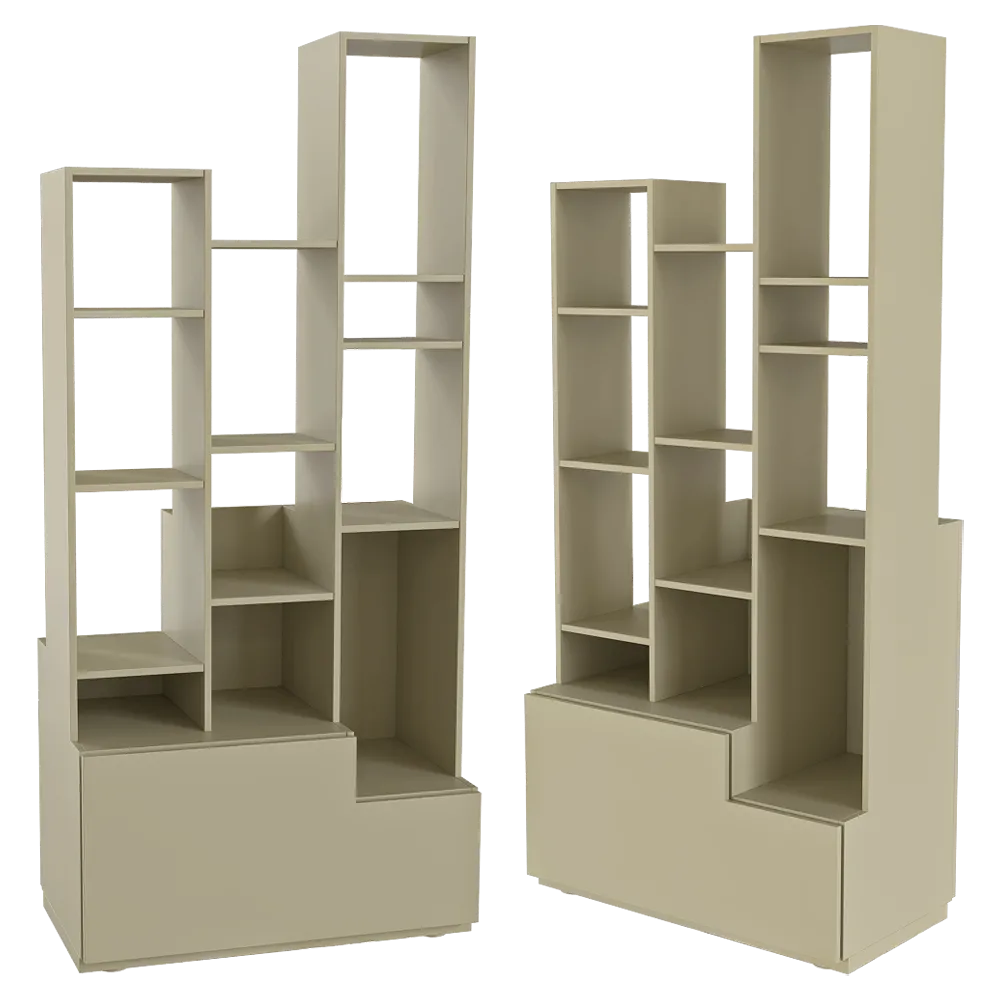 Nunc – Shelves Sfumato module C 3D Model Nunc – Shelves Sfumato module C 3D Model