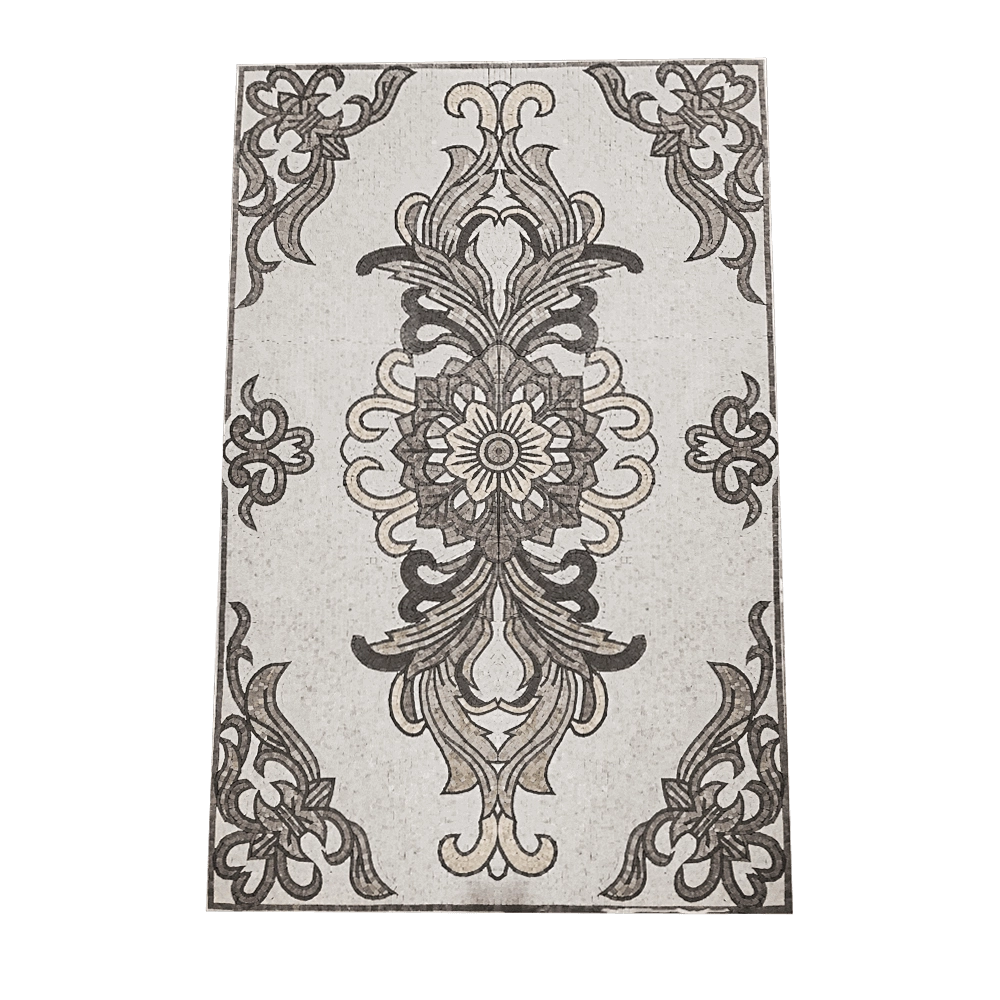 Nur Mosaic – Mosaic with natural white marble 3D Model Nur Mosaic – Mosaic with natural white marble 3D Model