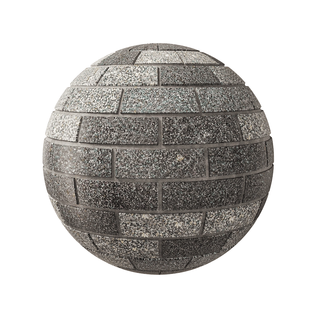 Nur Mosaic – Polished basalt mosaic 3D Model Nur Mosaic – Polished basalt mosaic 3D Model