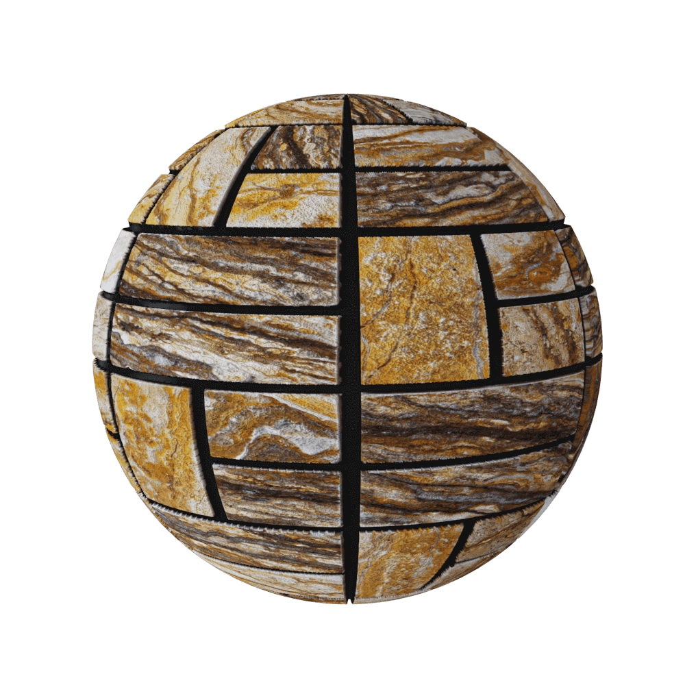 Nur Mosaic – Travertine zebra contrast mosaic tile 3D Model Nur Mosaic – Travertine zebra contrast mosaic tile 3D Model