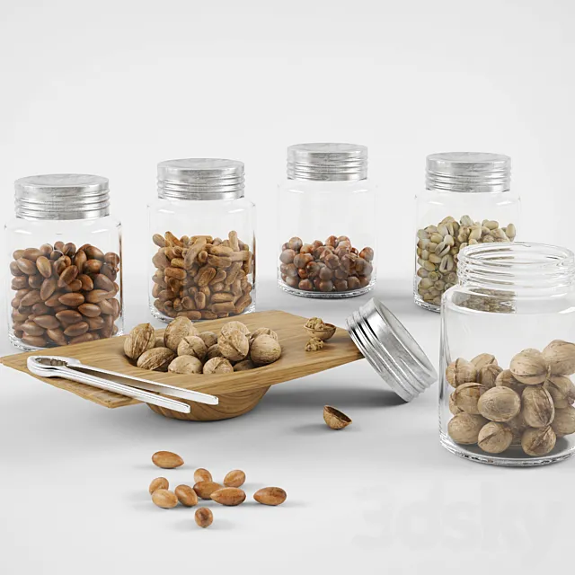 nuts 3DModel nuts 3DModel