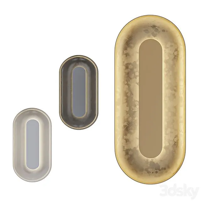 Nuura Sasi Wall Lamps 3D Model Nuura Sasi Wall Lamps 3D Model