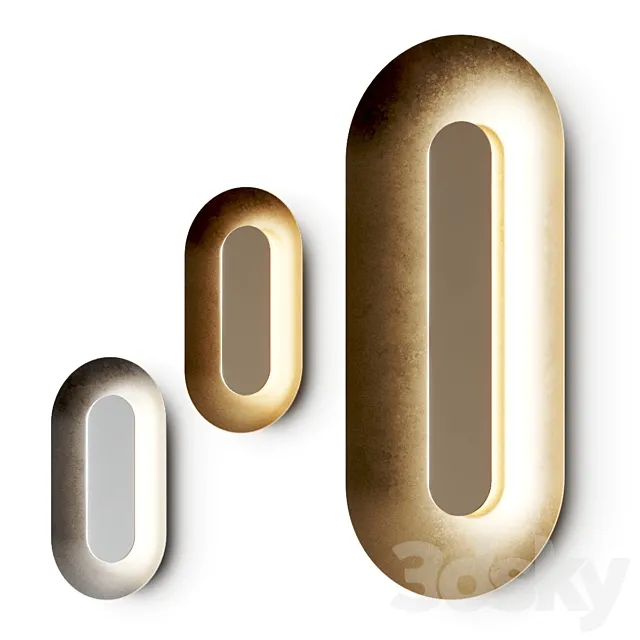 Nuura Sasi Wall Lamps 3D Model Nuura Sasi Wall Lamps 3D Model