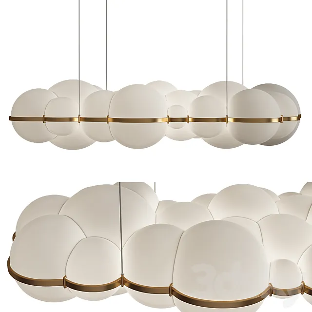 Nuvola Minor Nemo Lampada A Sospensione 3D Model