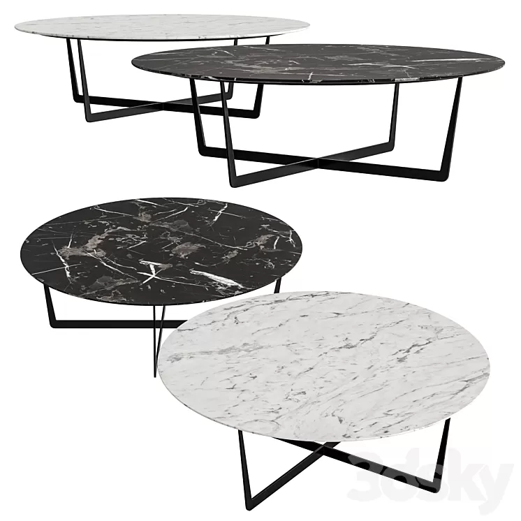 NV Gallery Bexter Coffee Tables 3D Model NV Gallery Bexter Coffee Tables 3D Model