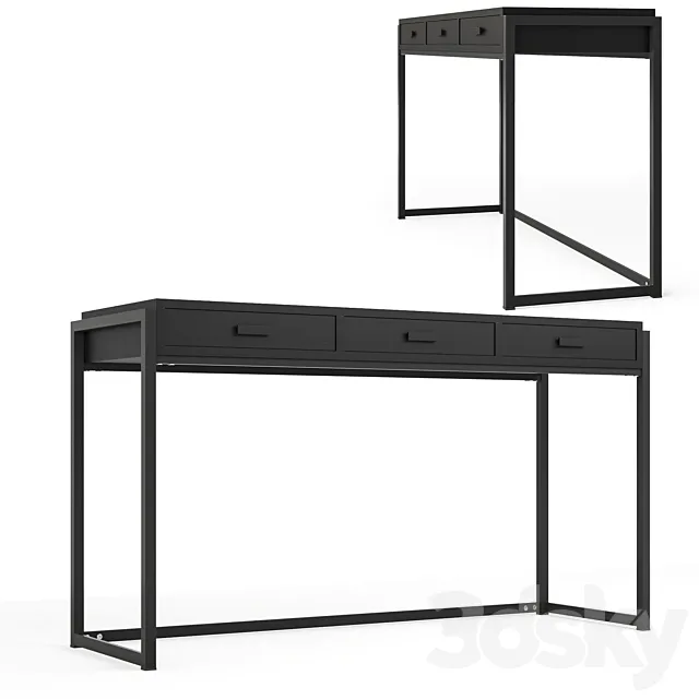NV Gallery Bruce Console Table 3D Model NV Gallery Bruce Console Table 3D Model