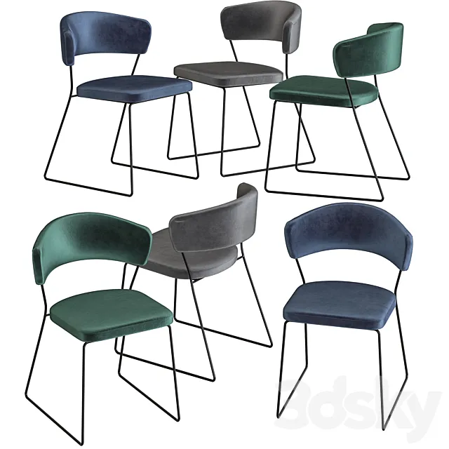 NV Gallery Gordon Chair 3D Model NV Gallery Gordon Chair 3D Model