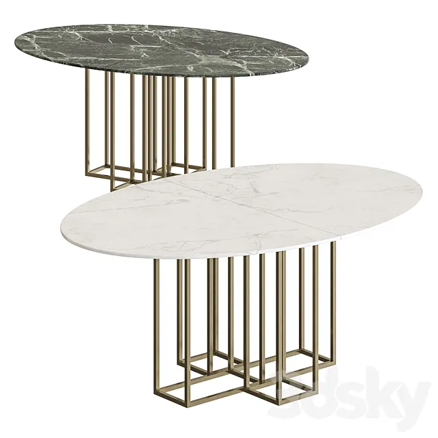 NV Gallery Valiano Dining Table 3DModel