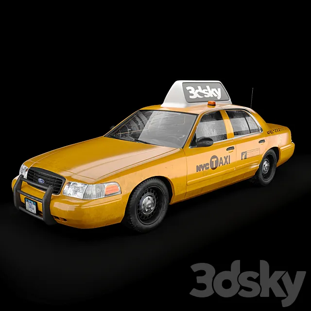 NY Taxi 3DModel
