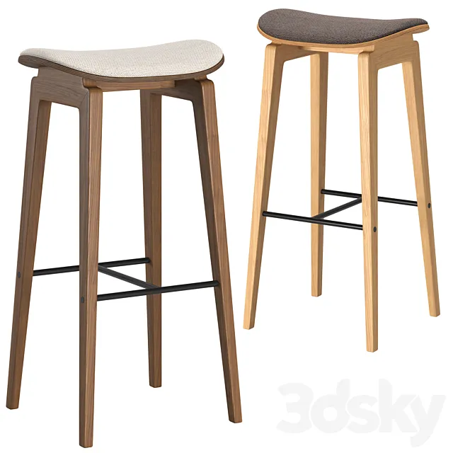 NY11 Stool By NORR11 3D Model NY11 Stool By NORR11 3D Model