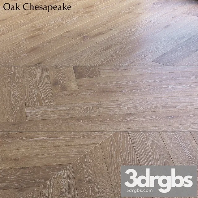 Oak Chesapeake 3D Model Download