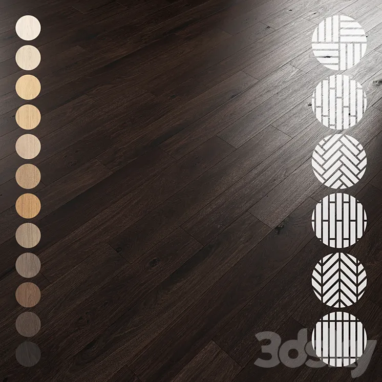 Oak Flooring Set 043 3D Model Free Download Oak Flooring Set 043 3D Model Free Download