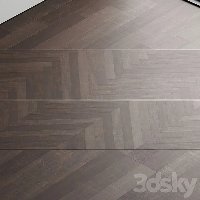 Oak parquet board 21 3D Model