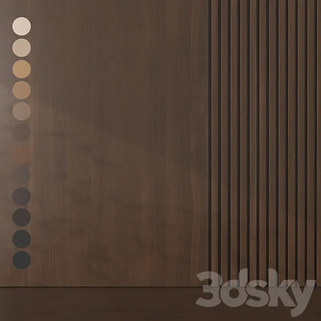 Oak texture 066 3D Model