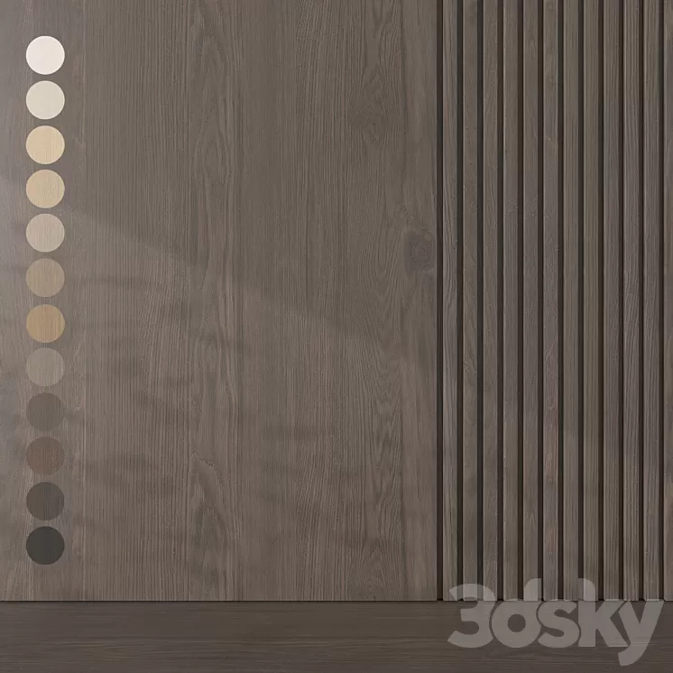 Oak texture 079 3D Model Free Download