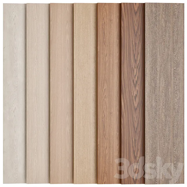 Oak textures 3D Model