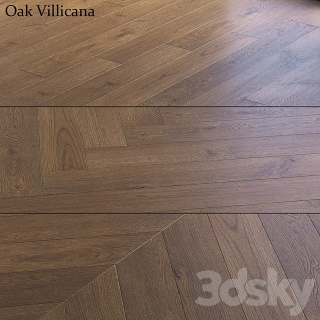 Oak Villicana 3D Model