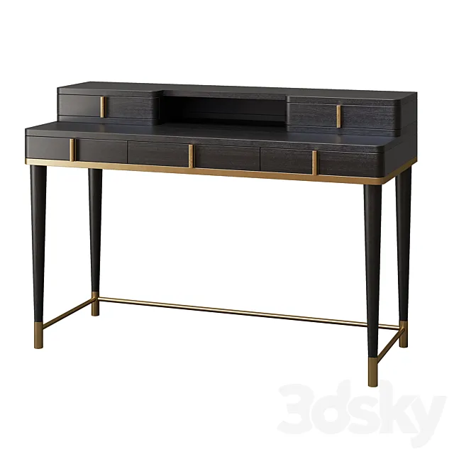 Oasis Group Dama Writing Desk 3D Model