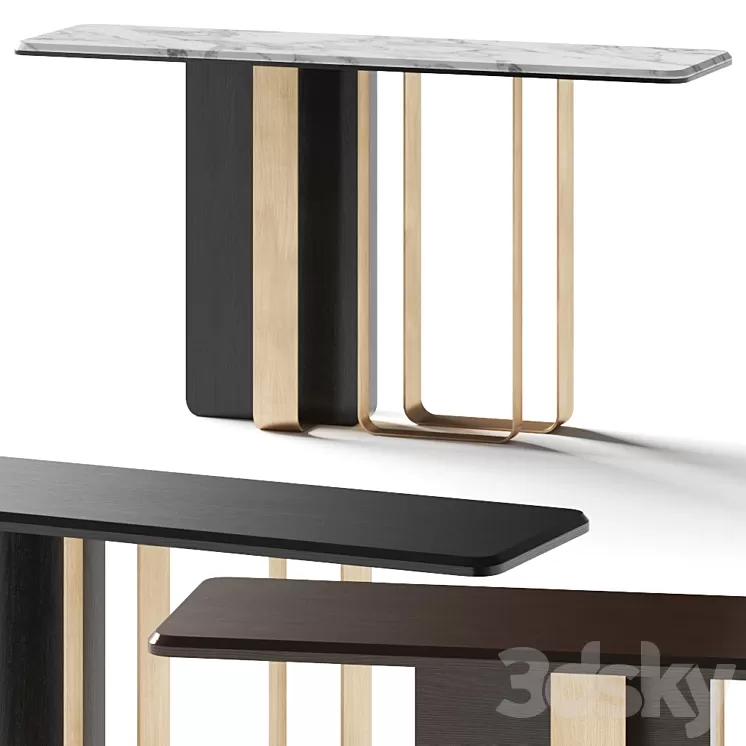 Oasis Group Saint-Germain Console Table 3D Model Oasis Group Saint-Germain Console Table 3D Model