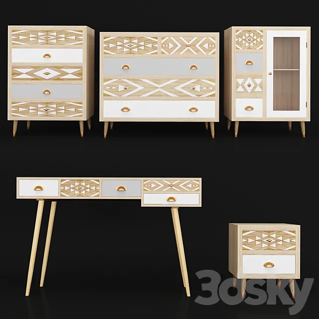 Oasis_set 3D Model Oasis_set 3D Model