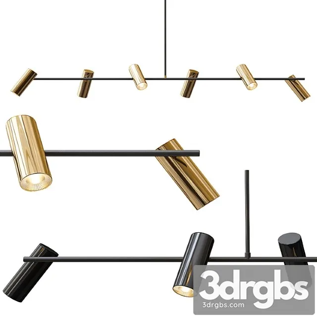 Obie diner pendant 6 light Obie diner pendant 6 light