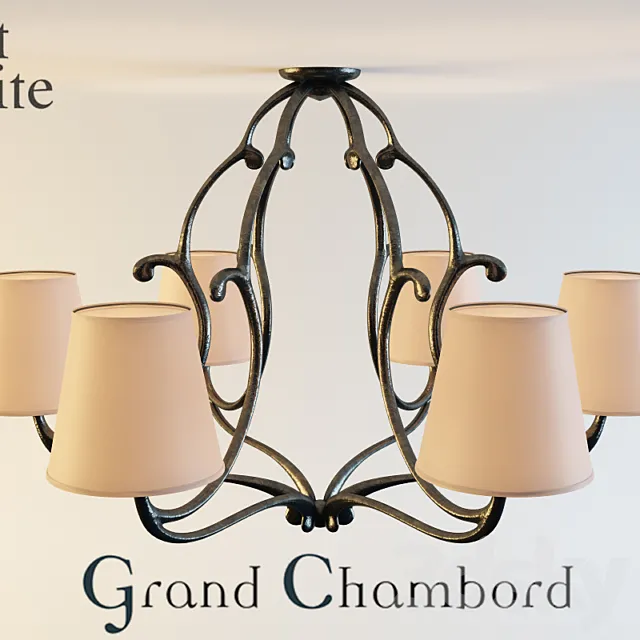 Objet Insolite Grand Chambord 3DModel Objet Insolite Grand Chambord 3DModel