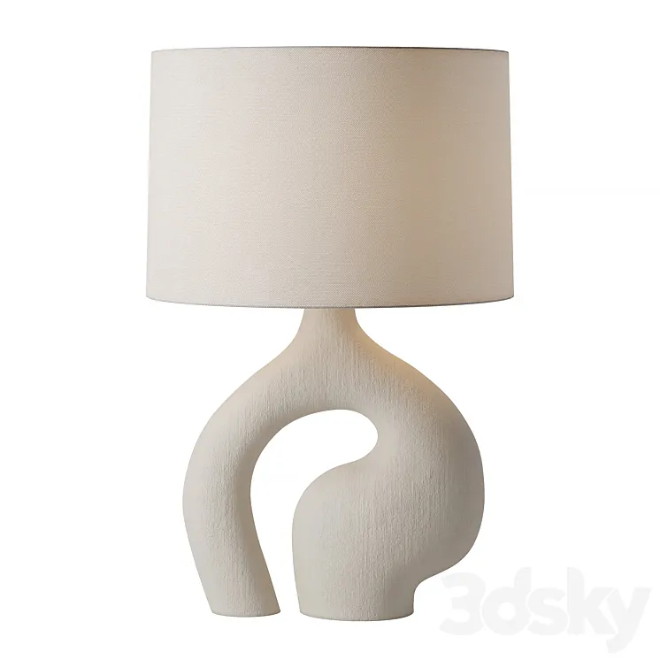 Oblong Loop Table Lamp 3D Model Free Download Oblong Loop Table Lamp 3D Model Free Download