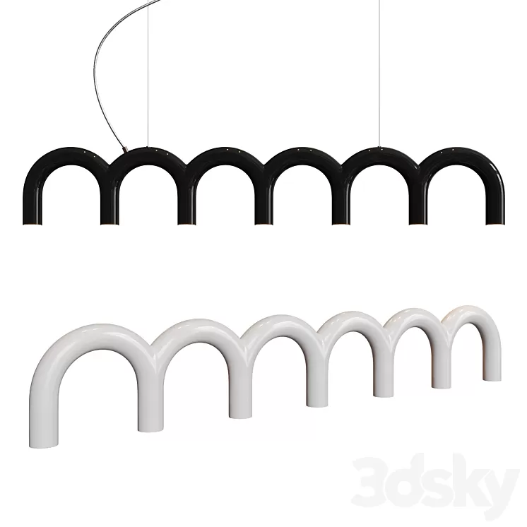 OBLURE ARCH BLACK 3D Model Free Download