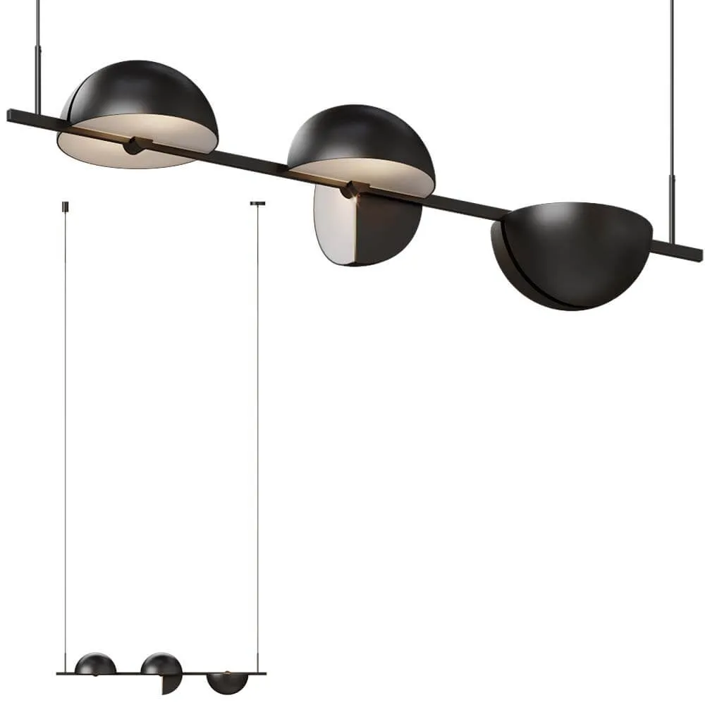 Oblure – Pendant lamp Trapeze Triplette 3D Model