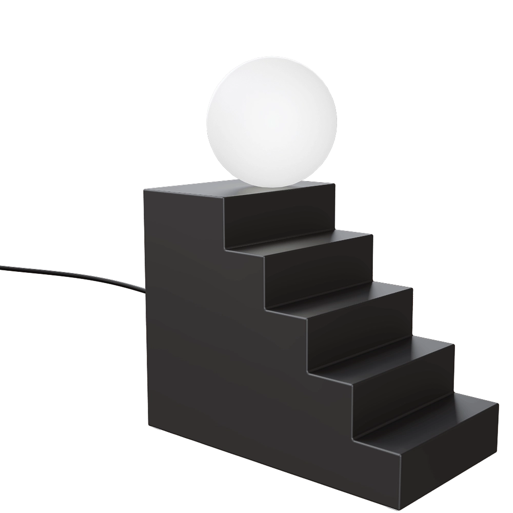 Oblure – Table lamp Stair Black 3D Model