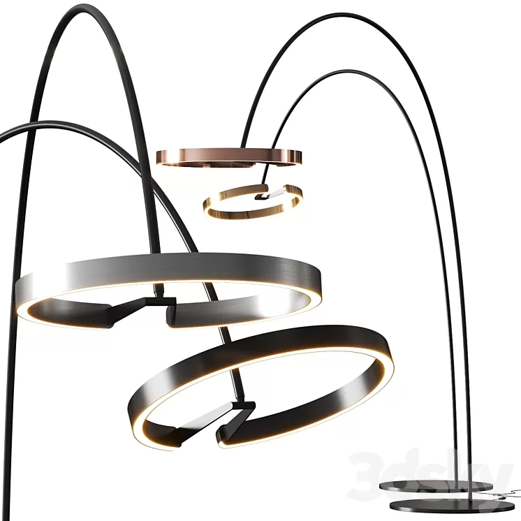 Occhio Mito Largo Floor Lamps 3D Model
